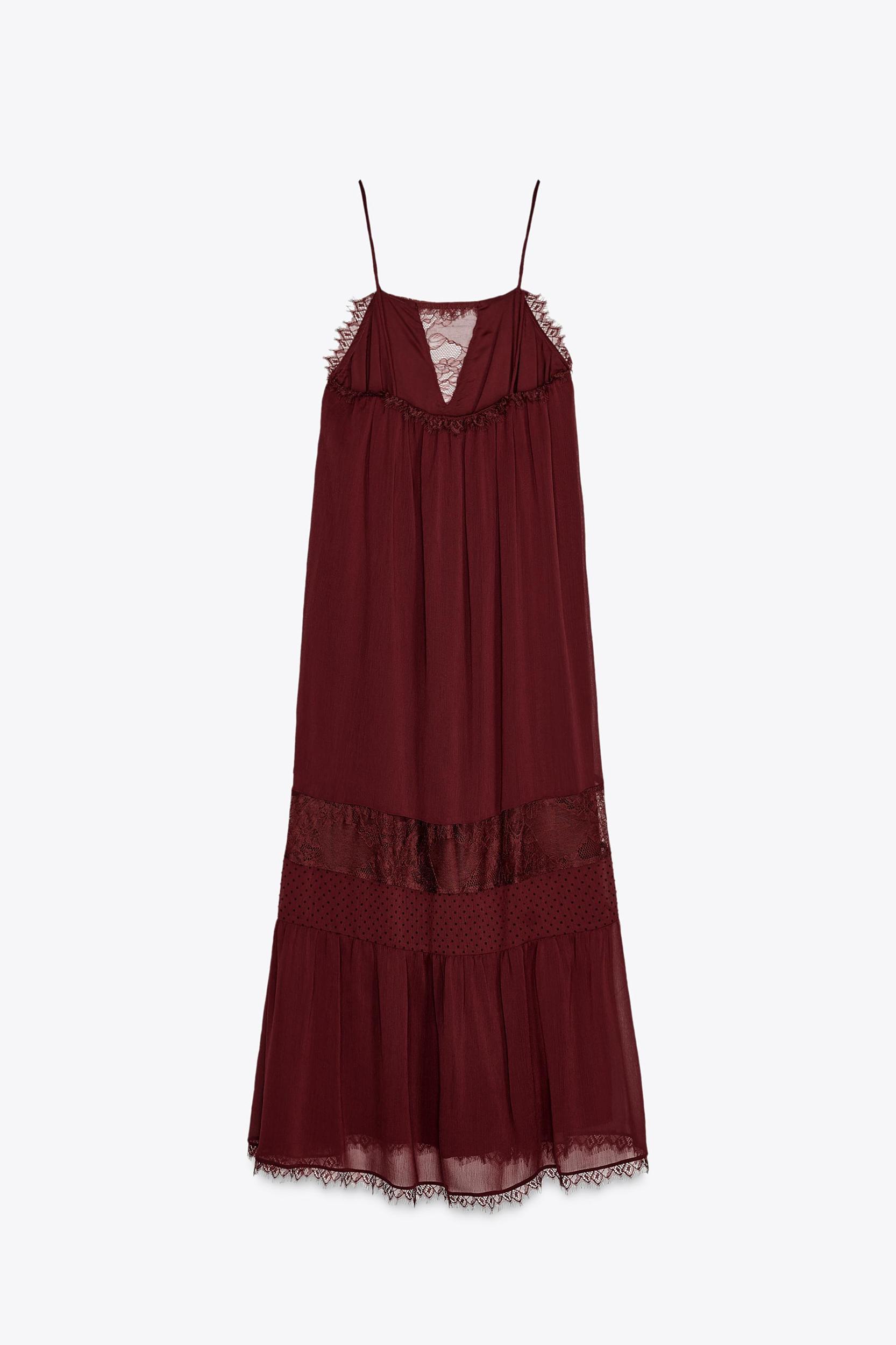 LACE MIDI DRESS Product Image