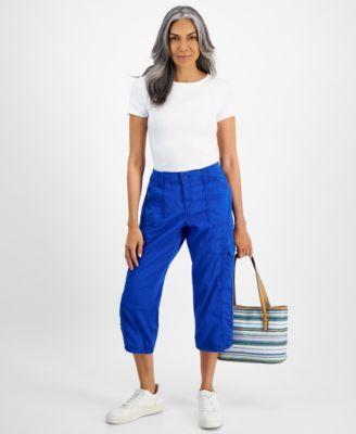 Style & Co Womens Cargo Capri Pants, Created for Macys Product Image