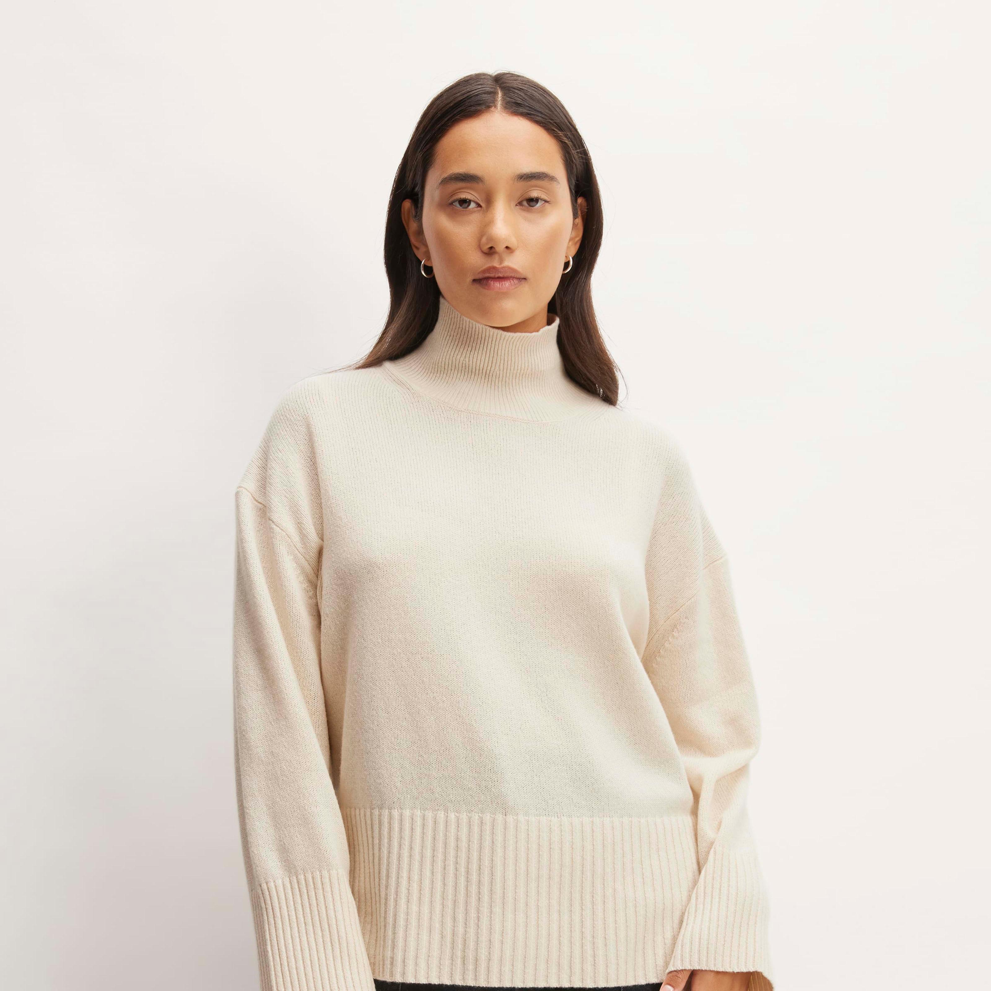 The Cashmere Oversized Turtleneck Product Image