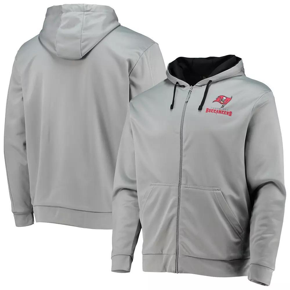 Men's Dunbrooke Gray/Black Tampa Bay Buccaneers Apprentice Full-Zip Hoodie, Size: Large, Grey Product Image