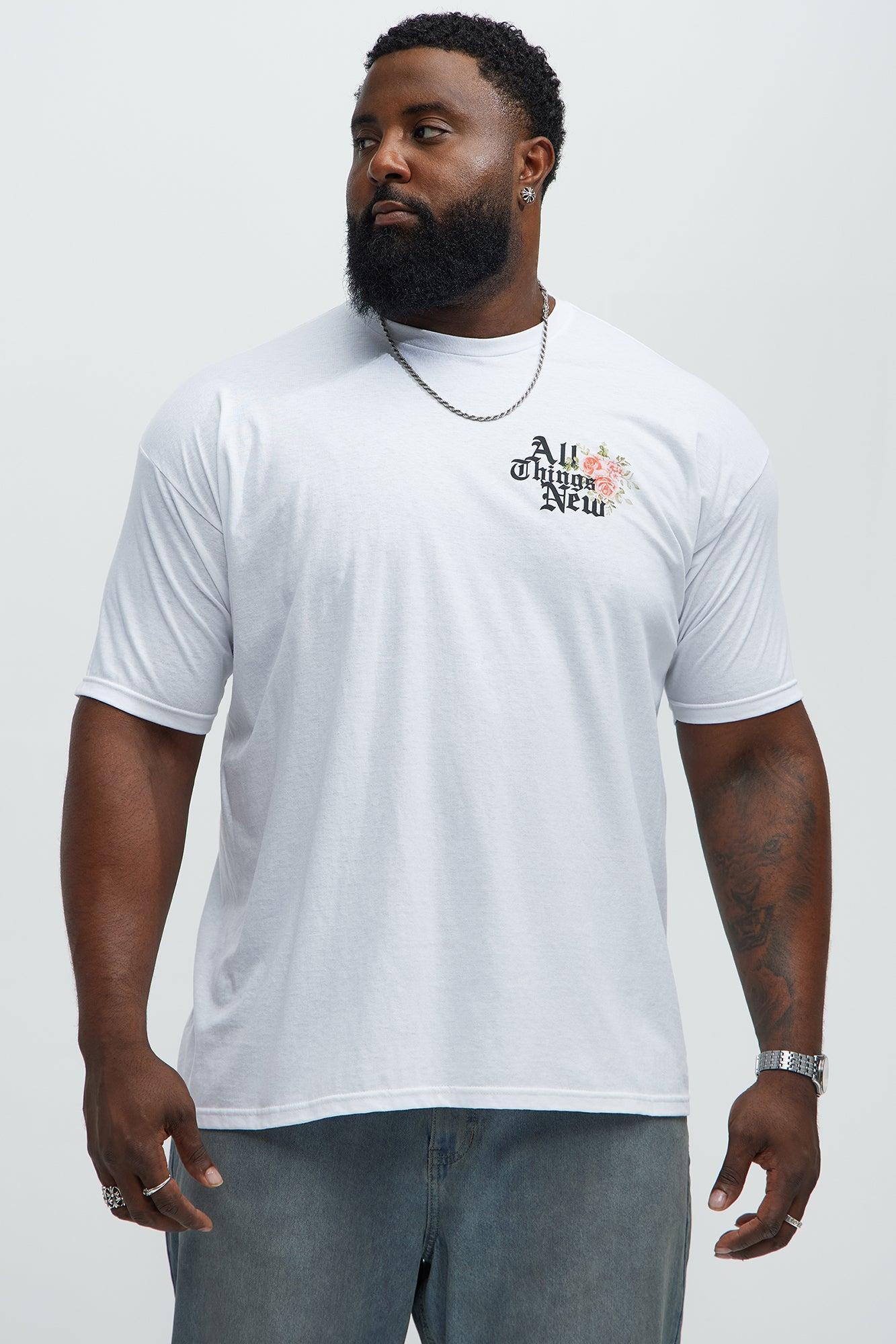 All Things New Short Sleeve Tee - White Product Image
