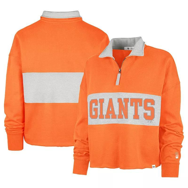 Womens 47 San Francisco Giants City Connect Bae Remi Quarter-Zip Jacket Product Image