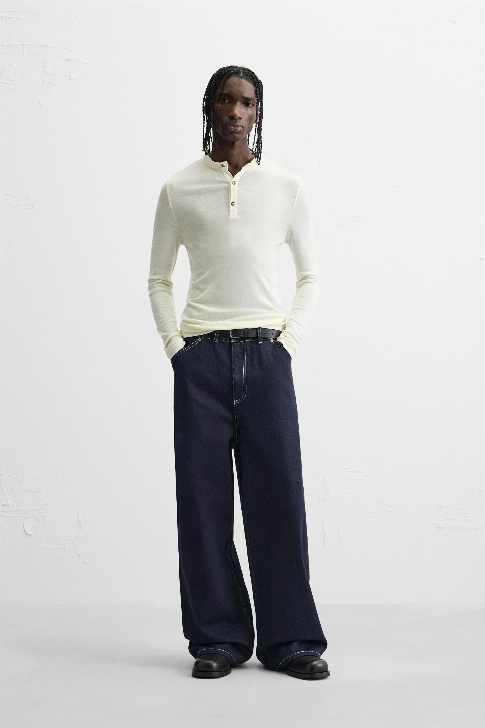WIDE LEG BAGGY JEANS Product Image