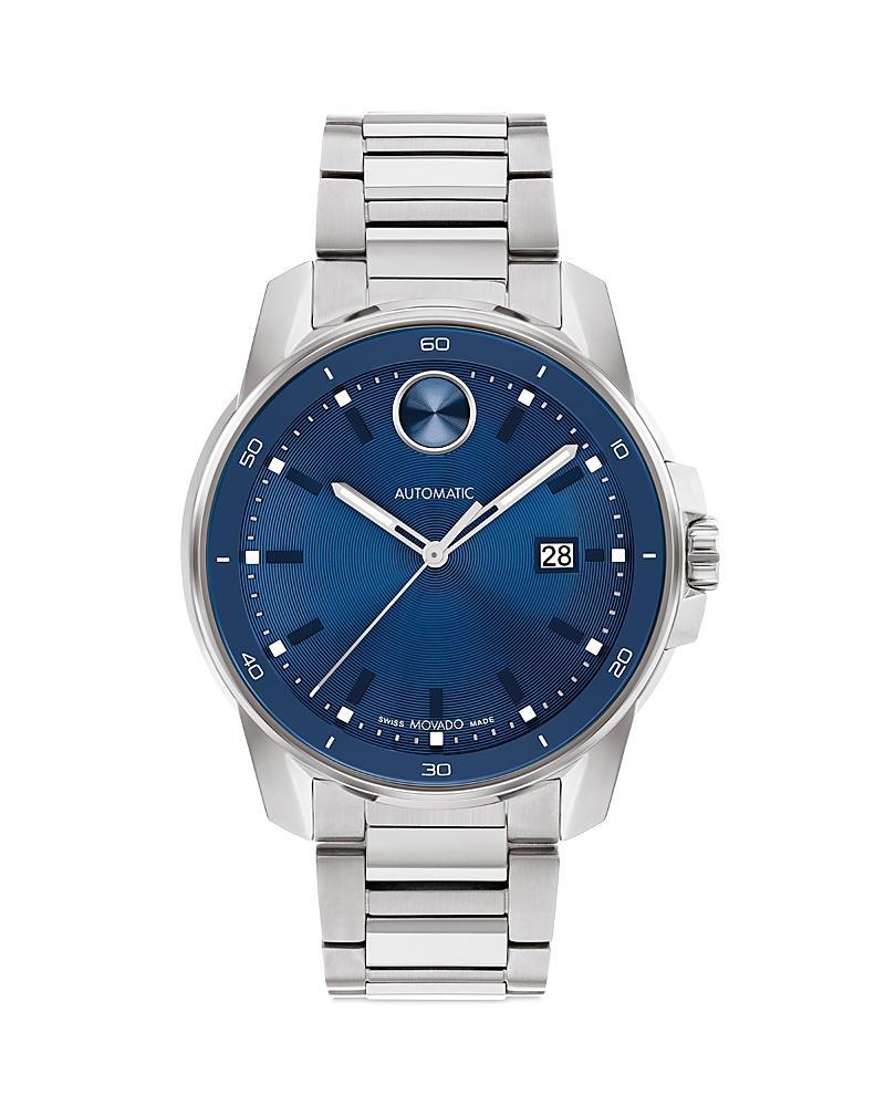 Movado Bold Mens Verso Automatic Gold Tone Stainless Steel Bracelet Watch Product Image