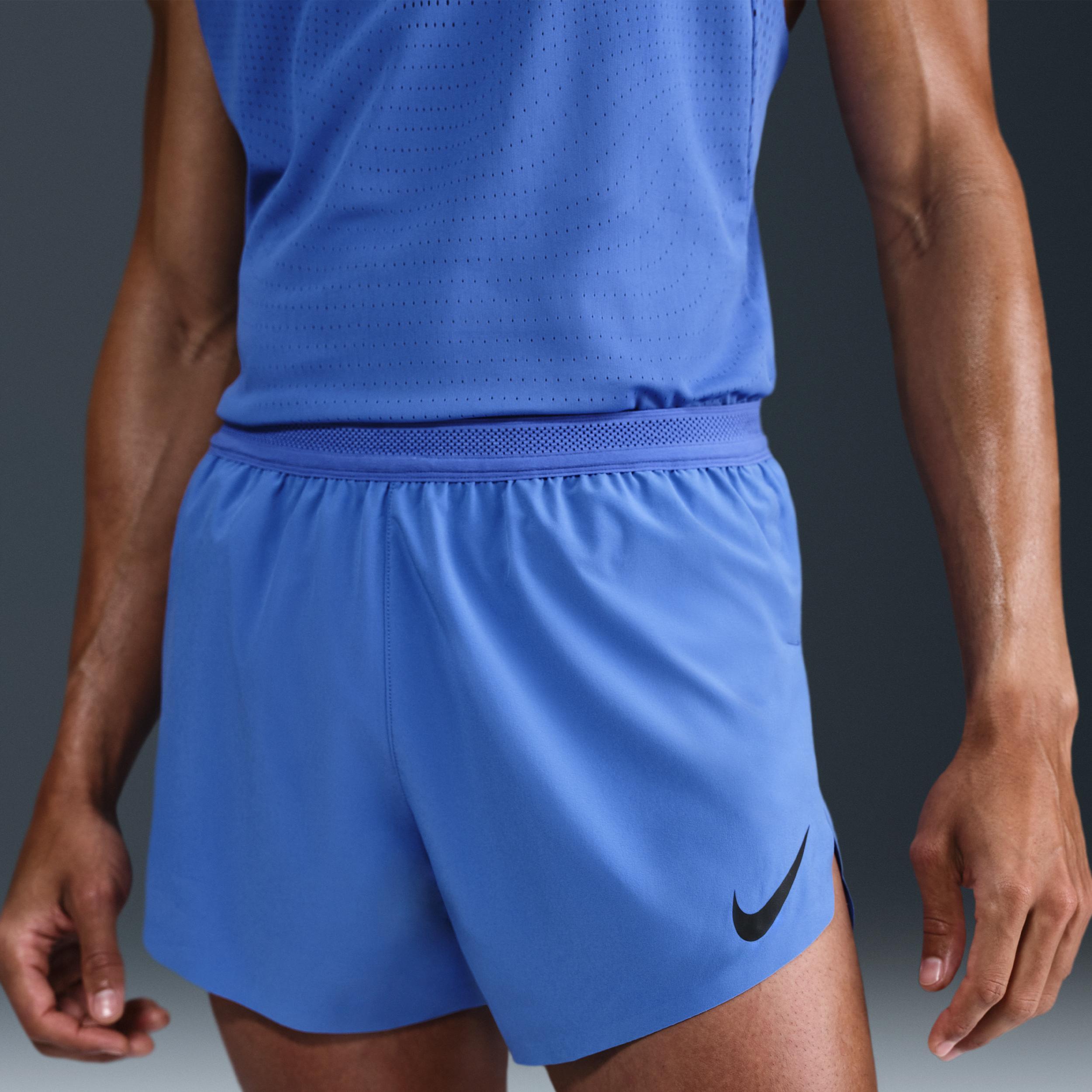 Nike Men's AeroSwift Dri-FIT ADV 4" Brief-Lined Running Shorts Product Image