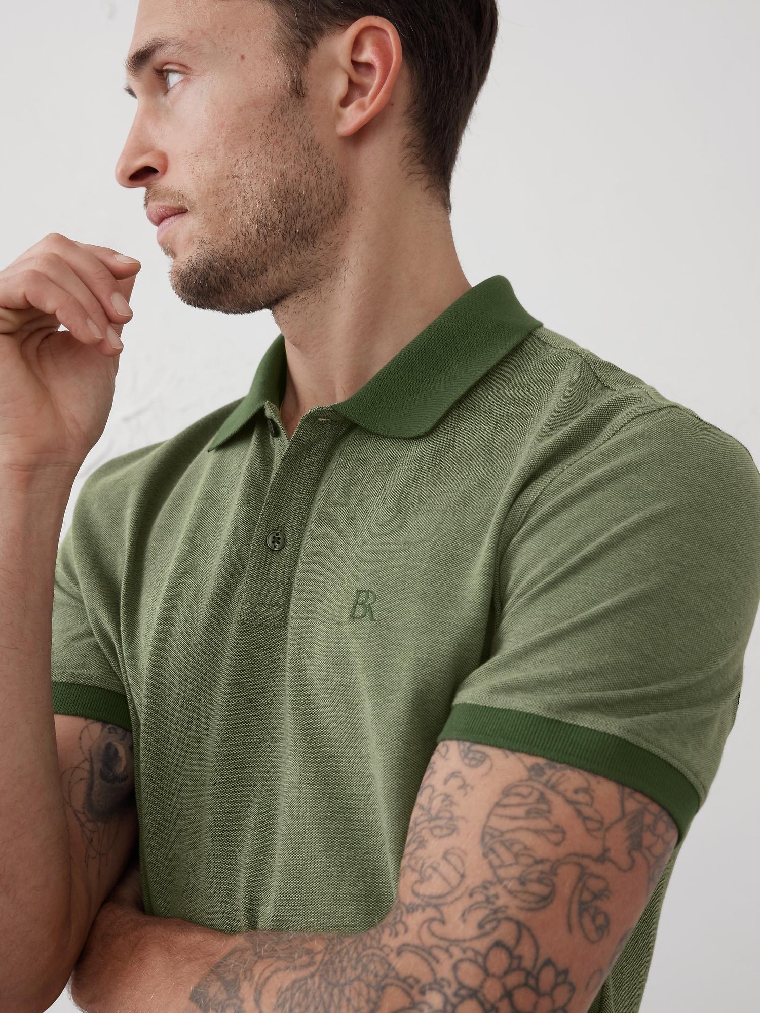 Cotton Pique Polo Product Image