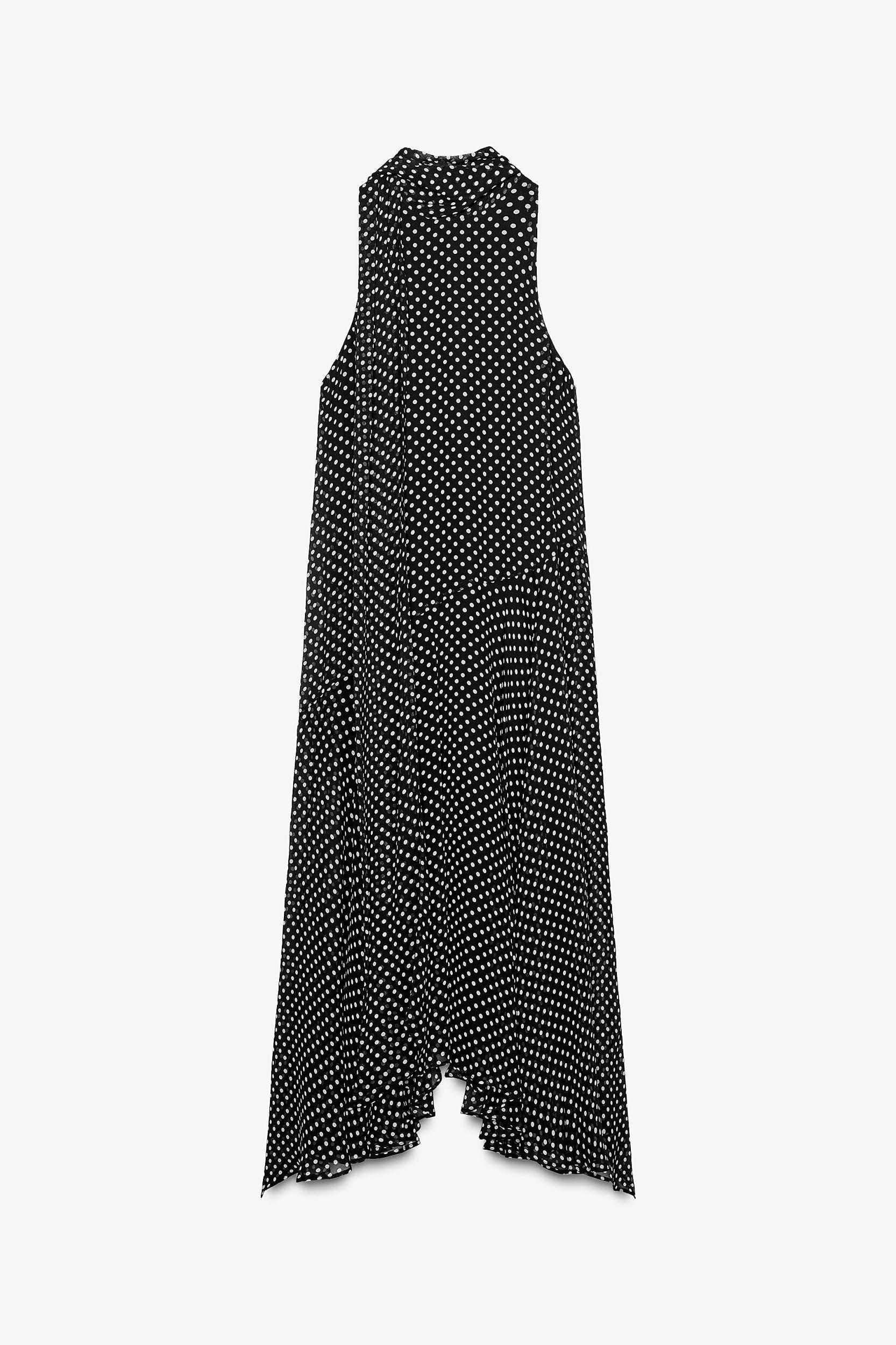 ZW COLLECTION HALTER POLKA DOT DRESS Product Image
