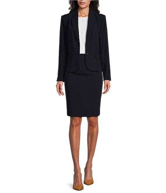 Investments Platinum Suiting Coordinating Pencil Skirt Product Image