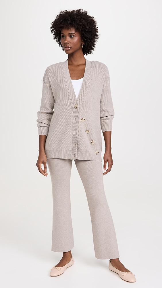 525 Evelyn Asymmetrical Luxe Oversized Cardigan | Shopbop Product Image