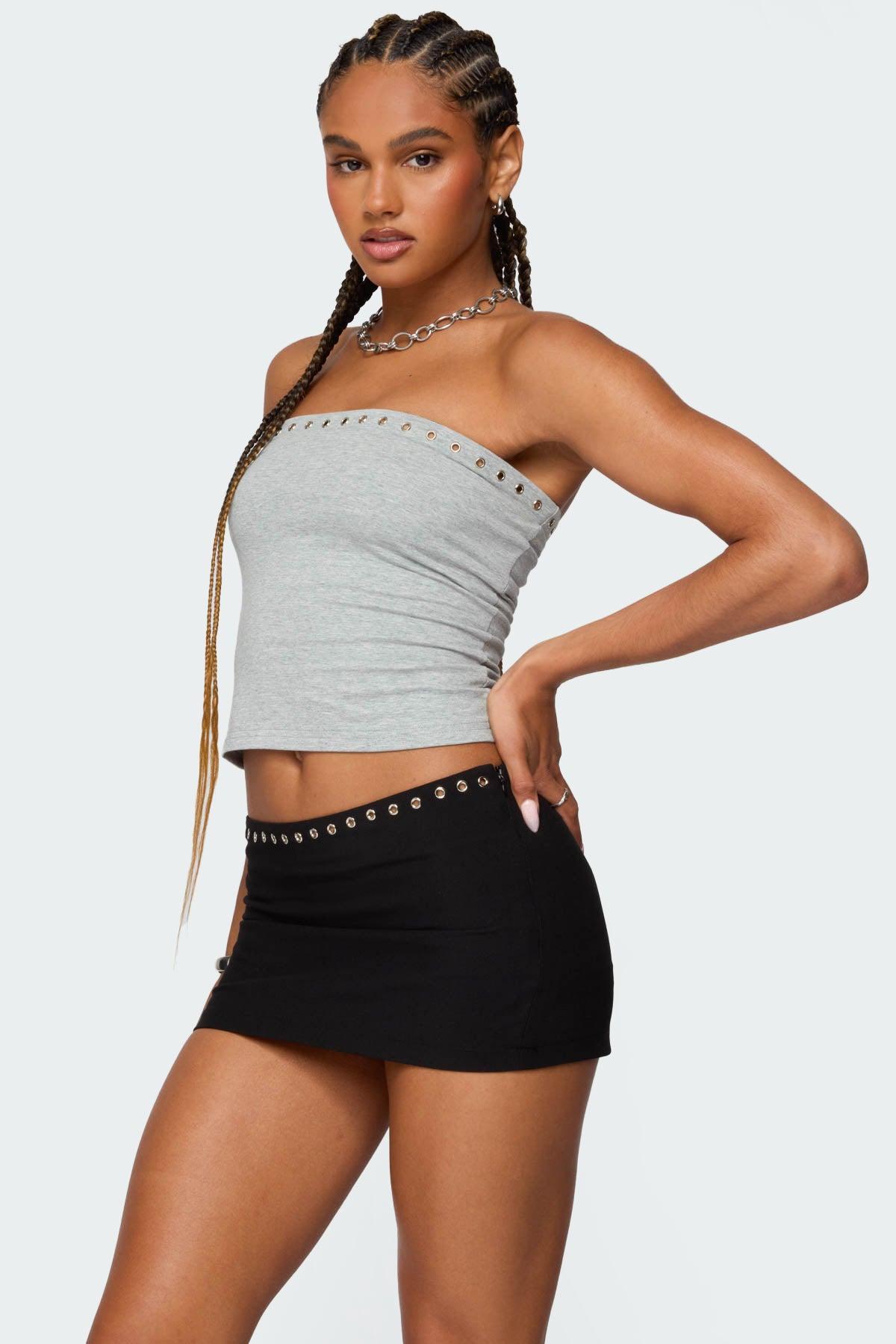 Built In Bra Grommet Tube Top Product Image