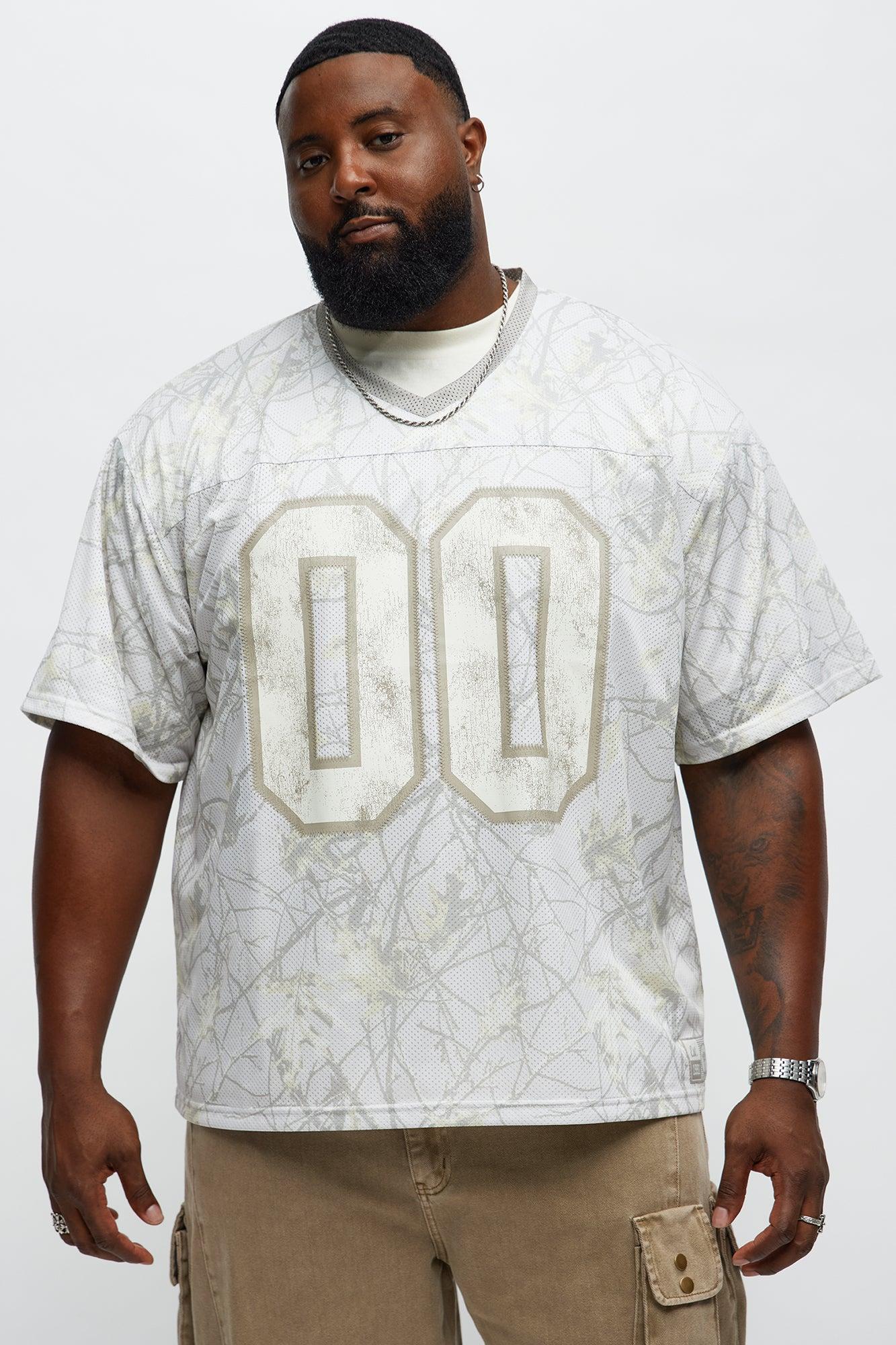 Short Sleeve Camo Jersey - Cream Product Image