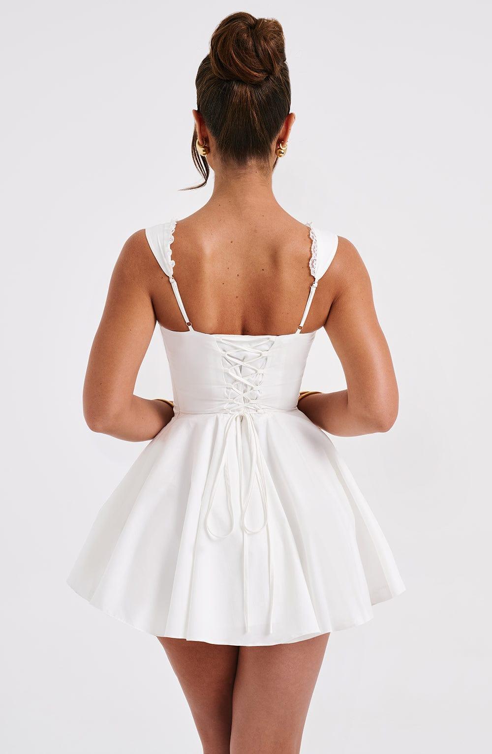 Antonella Mini Dress - Ivory Product Image