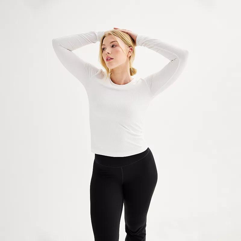Women's FLX Balance Core Long Sleeve Top, Size: XXL, Purple Sherry Product Image