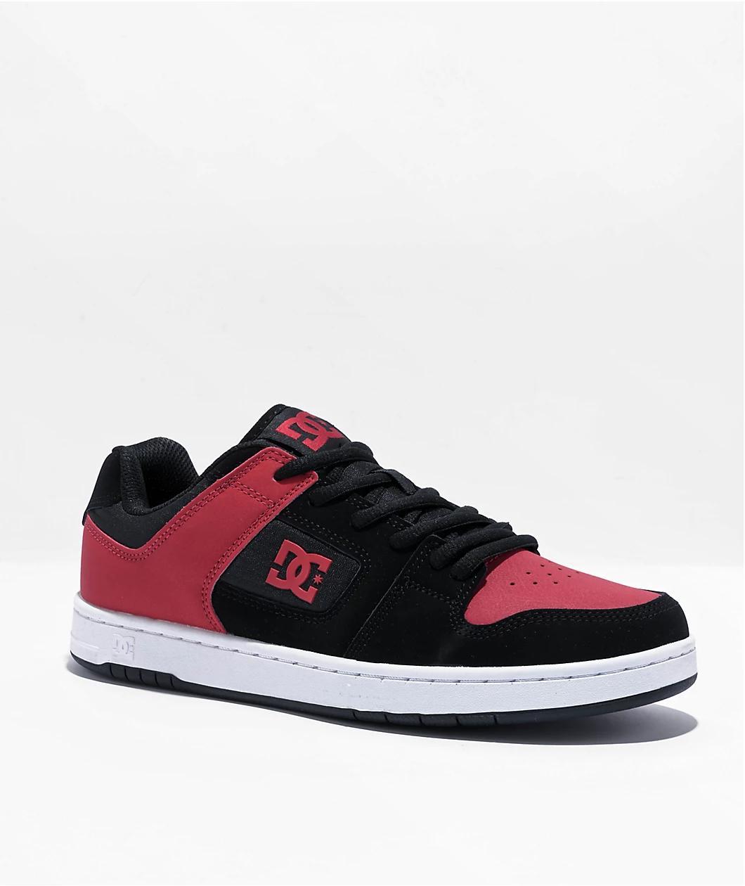DC Manteca 4 Black & Red Skate Shoes Product Image