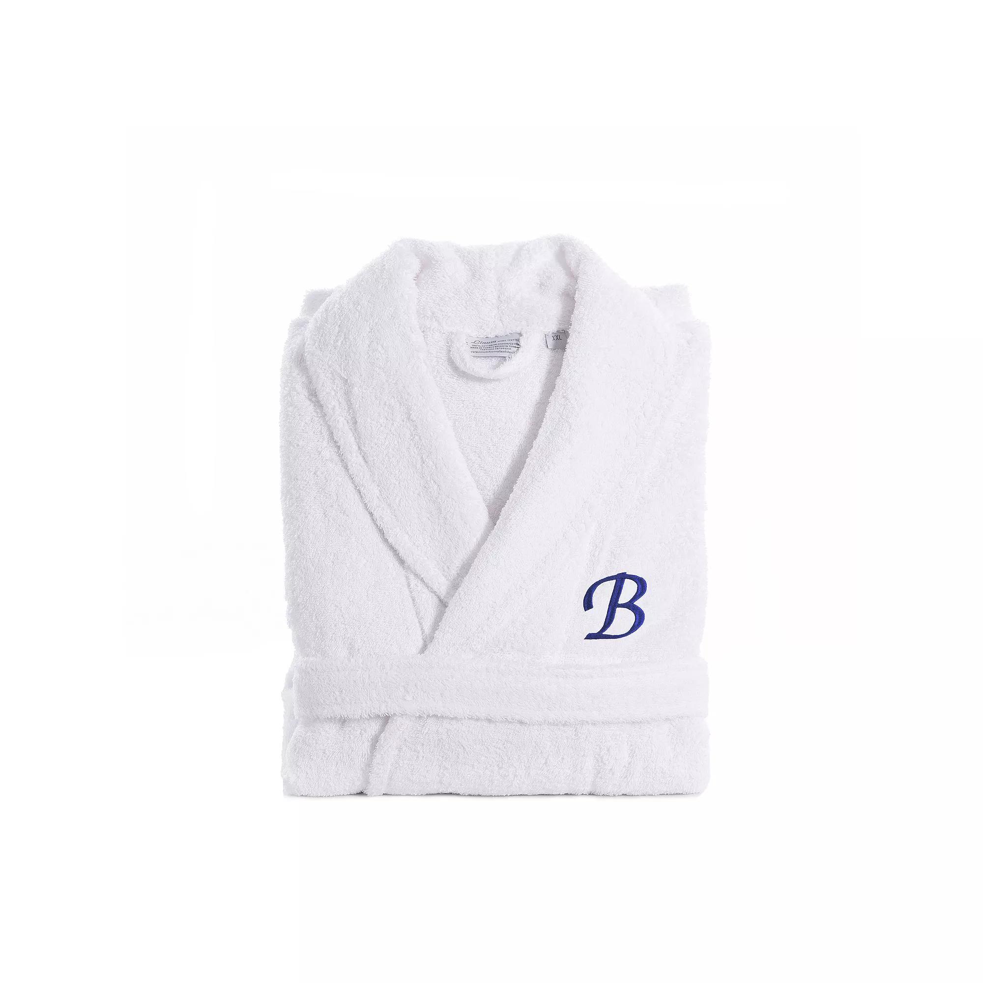 Linum Home Textiles Turkish Cotton Personalized Unisex Embroidered Terry Bathrobe, Women's, Size: Small/Medium Product Image