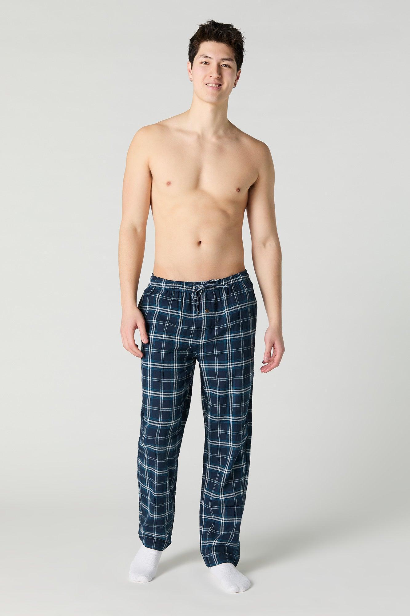 Plaid Pajama Pant Male Product Image