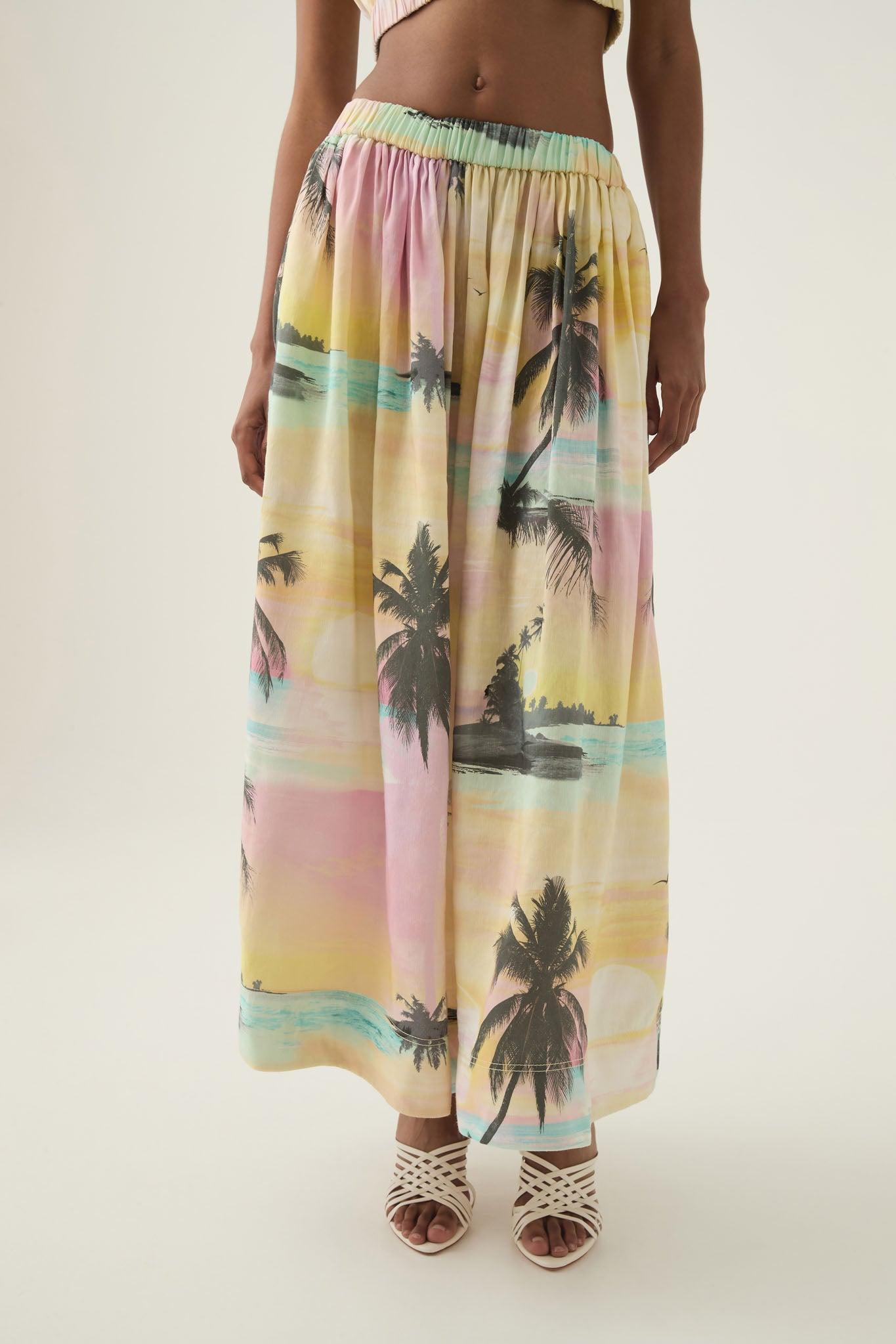 Valentine Frill Maxi Dress Product Image