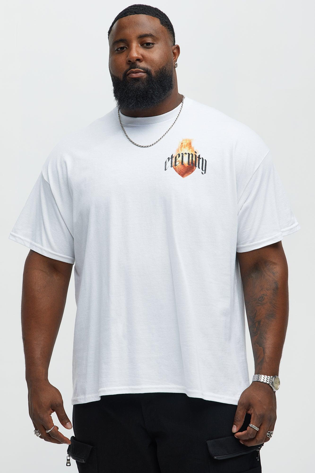 Eternal Heart Short Sleeve Tee - White Product Image