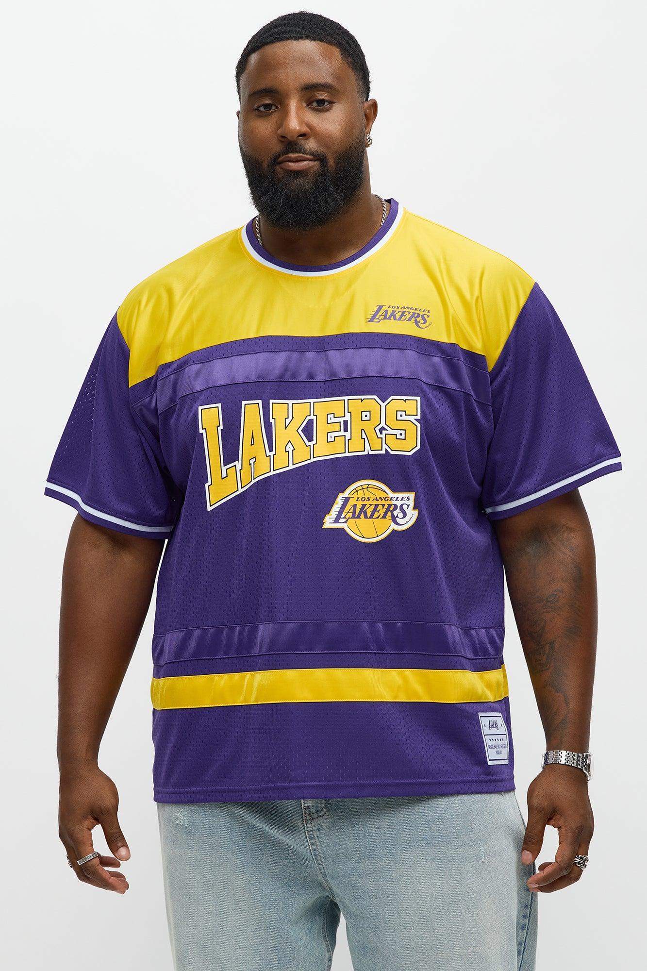 Lakers Regular Fit Basketball Tee - Purple Product Image