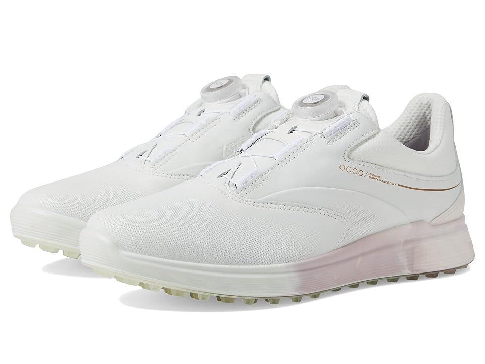 ECCO Womens S-Three Leather BOA Golf Shoes Product Image