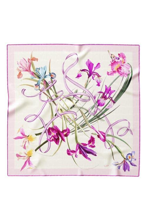 Elizabetta Susanna - Hand Rolled Silk Foulard for Women in Pink at Nordstrom Product Image