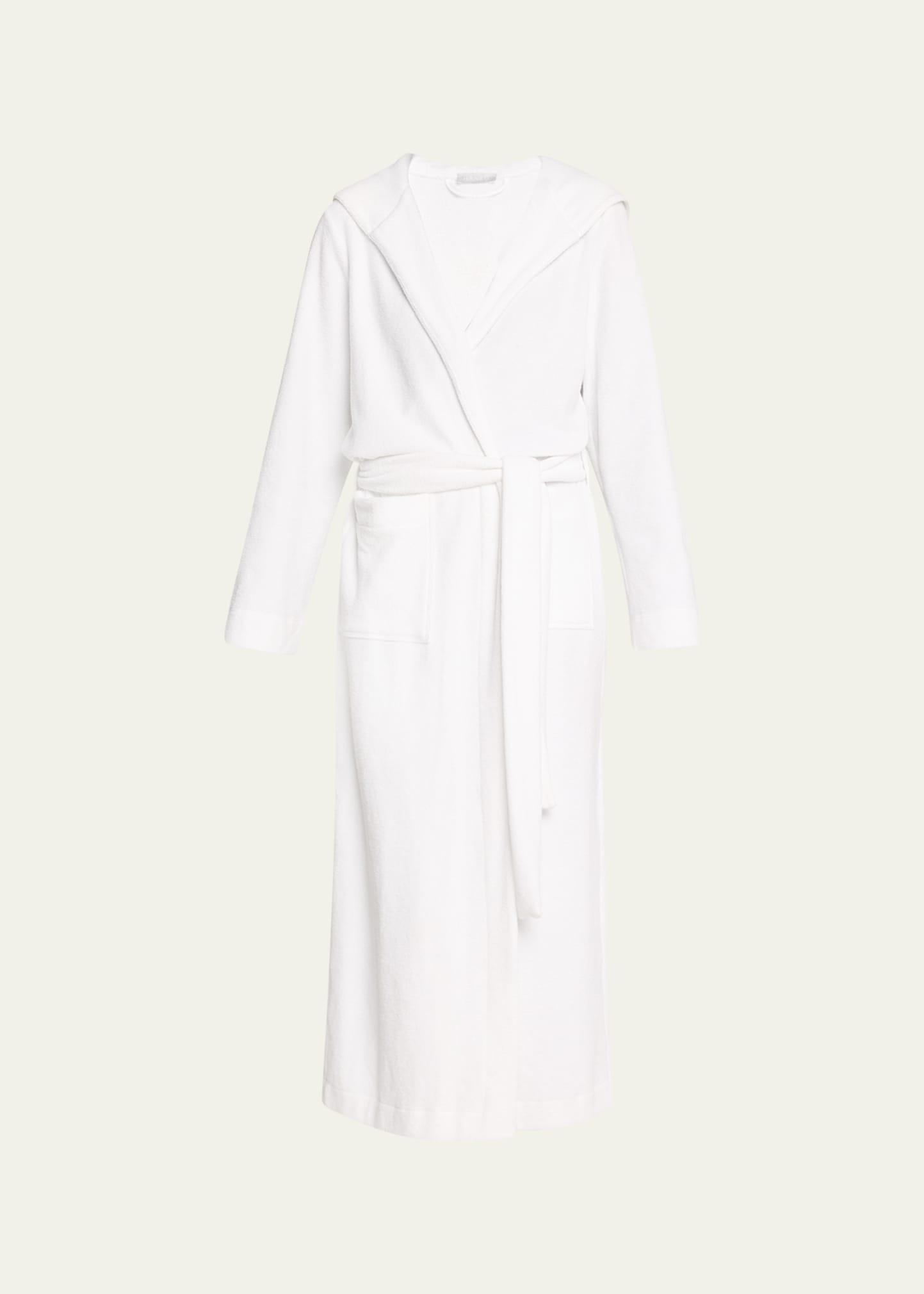Hanro Robe Selection Plush Hooded Long Robe Product Image