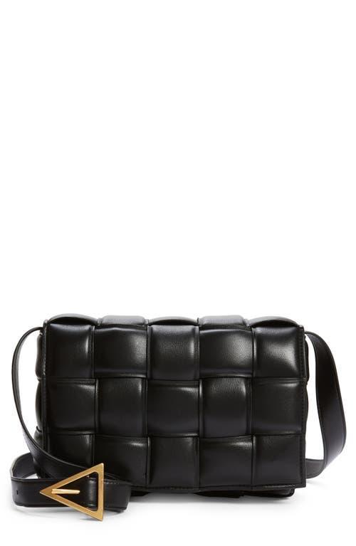 Womens The Cassette Padded Leather Crossbody Bag Product Image