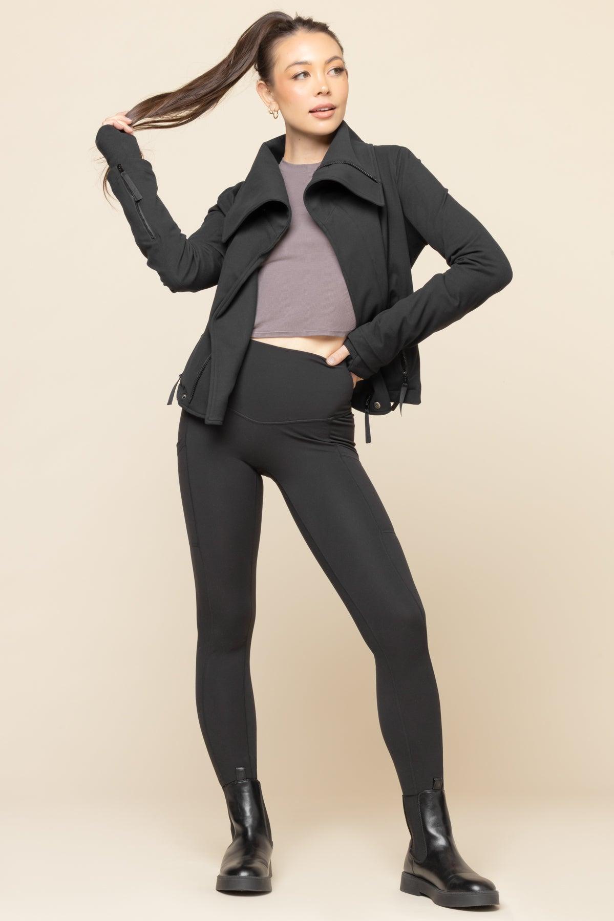 Heart Racer Moto Jacket - Raincloud Product Image