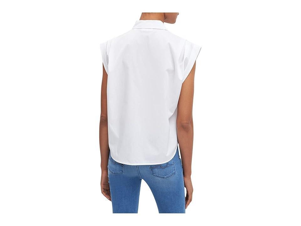 7 For All Mankind Sleeveless Button-Up Shirt Women's Clothing Product Image