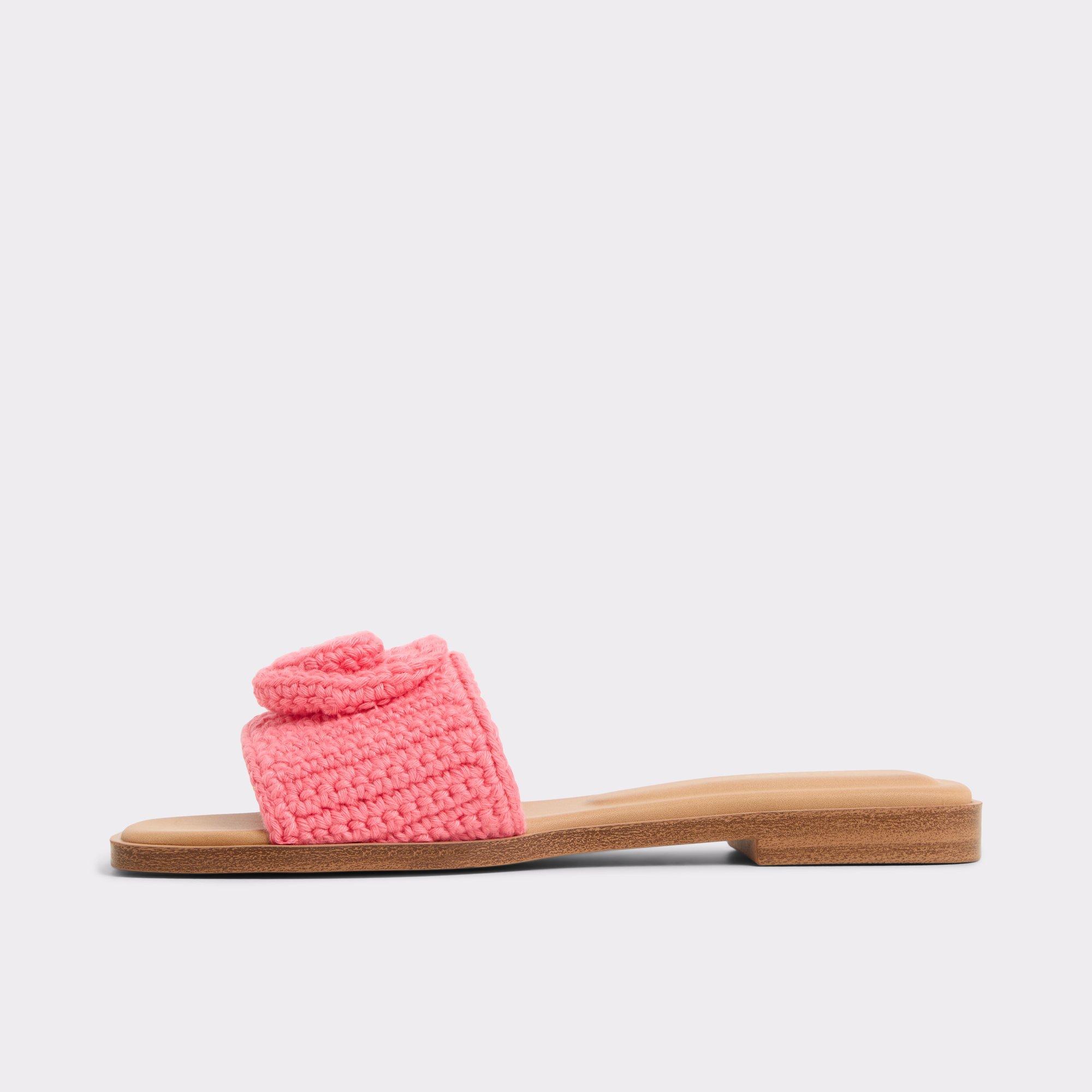 ALDO Sabbia - Women's Flat Sandals - Pink, Size 7 Product Image