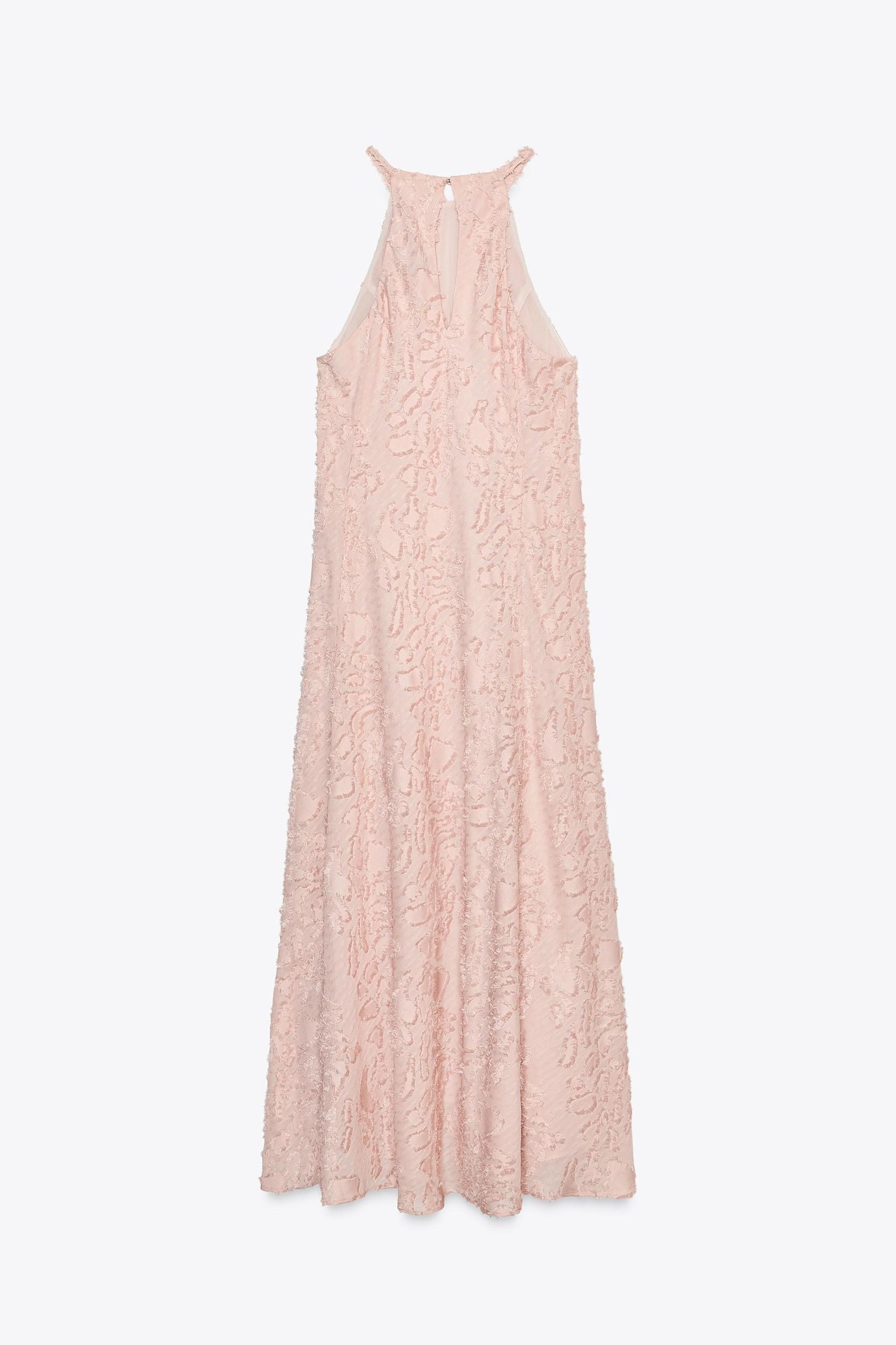 STRUCTURED HALTER DRESS Product Image
