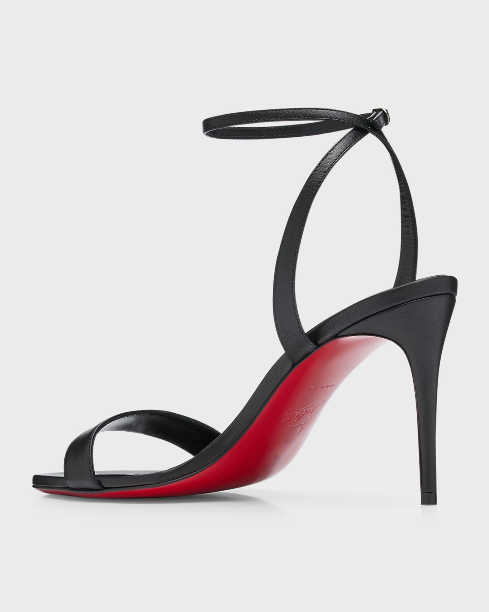 Loubigirl Ankle-Strap Red Sole Sandals Product Image