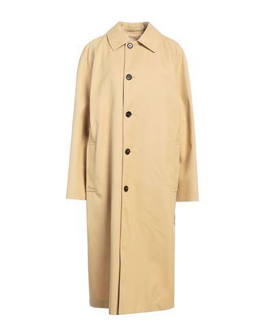 BURBERRY Woman Overcoat & Trench Coat Sand Size 8 Polyester, Cotton In Beige Product Image