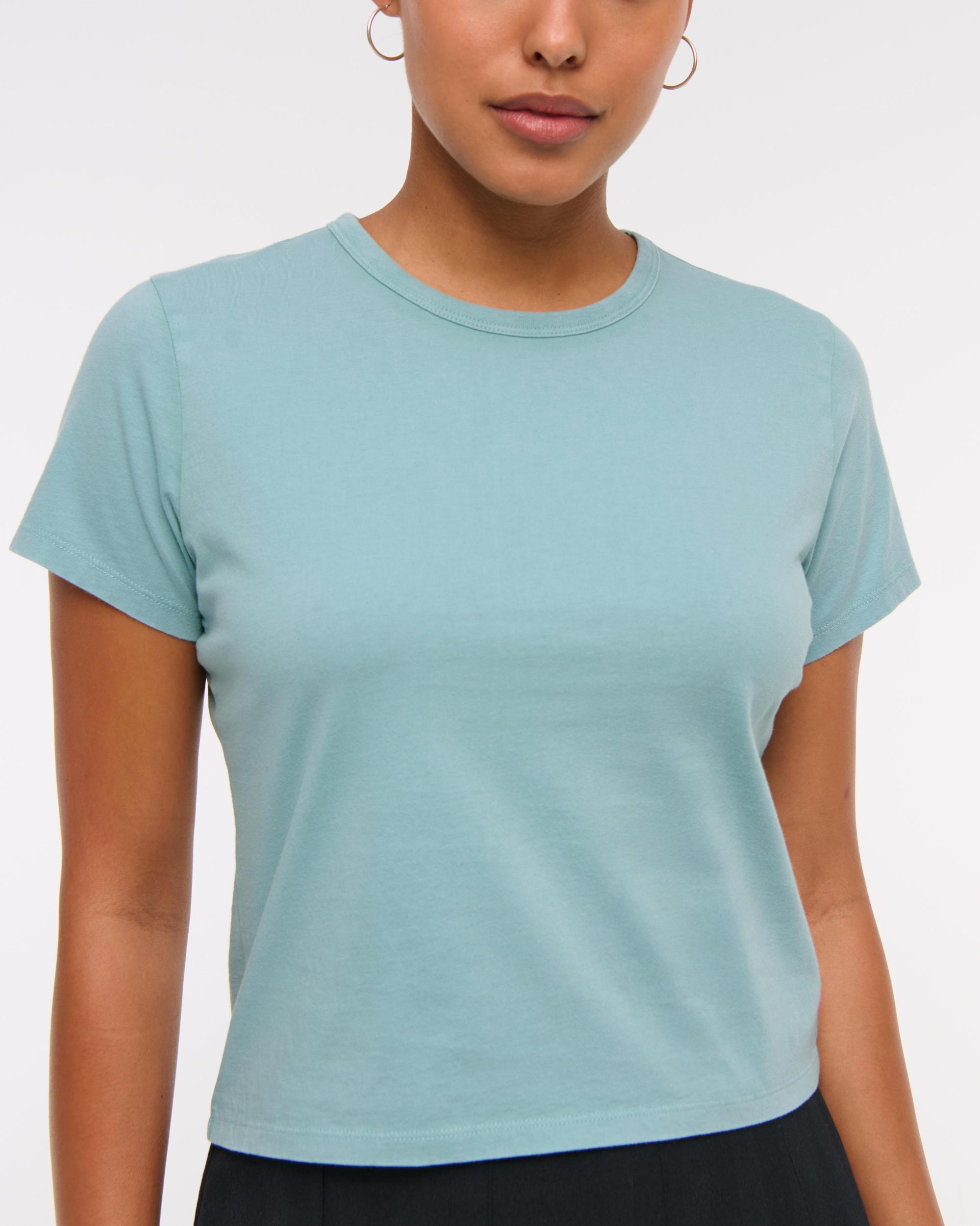 Essential Polished Body-Skimming Tee Product Image