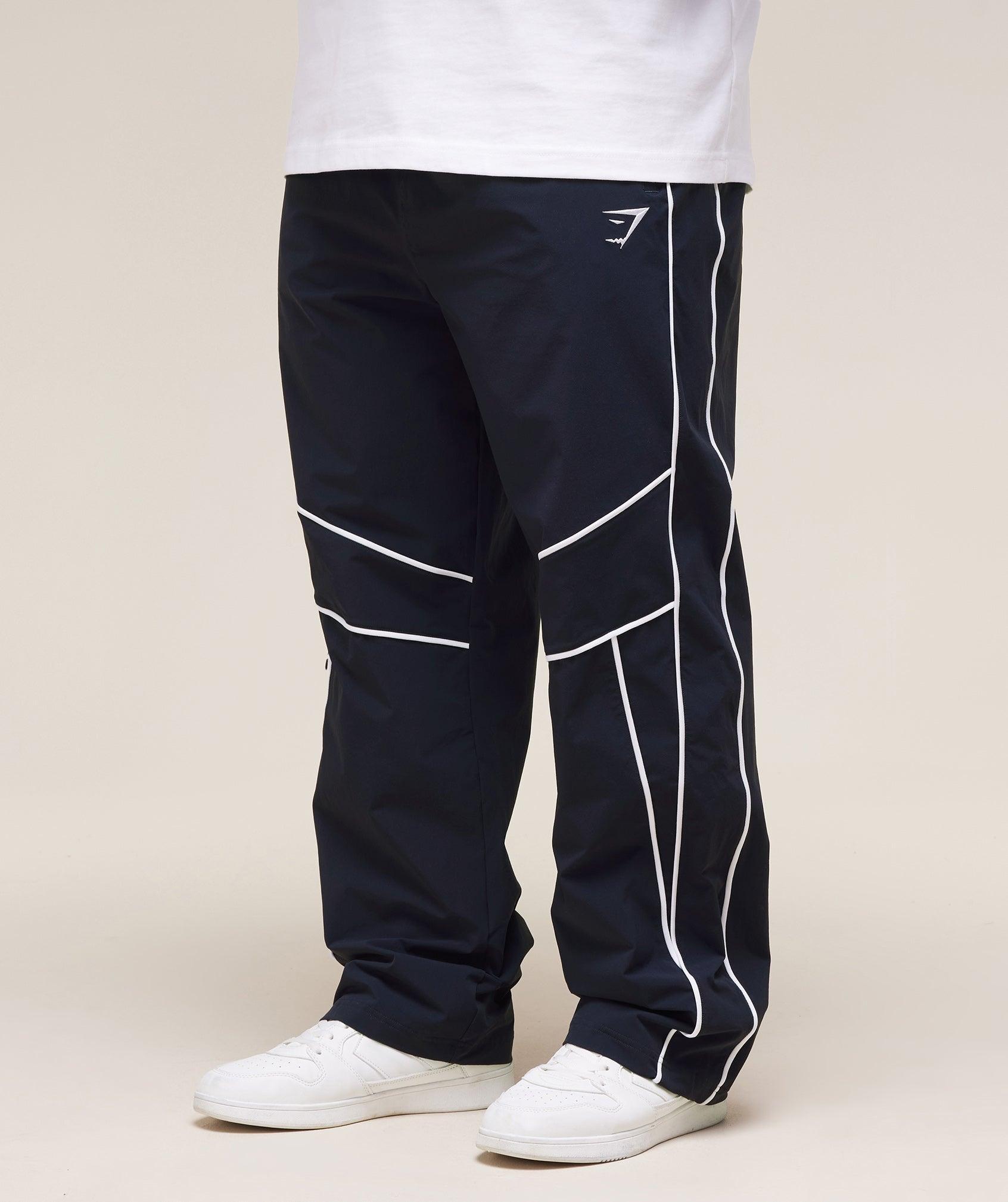 Retro Crinkle Track Pants Product Image