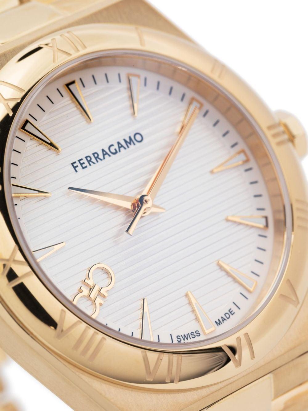 FERRAGAMO Vega Upper East 40mm In Gold Product Image