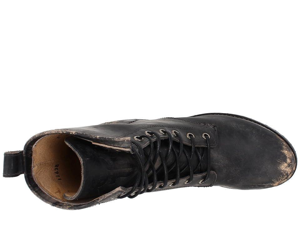Frye Veronica Combat (Black Floral) Women's Lace-up Boots Product Image