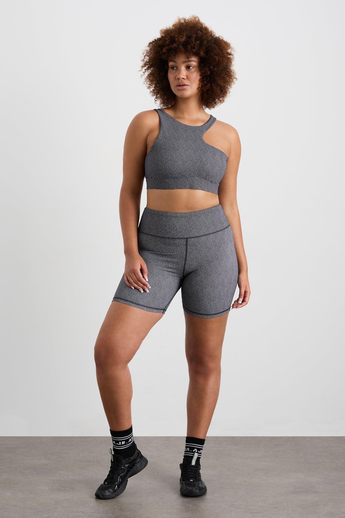 Asymmetric Racer Sports Bra 382 Product Image