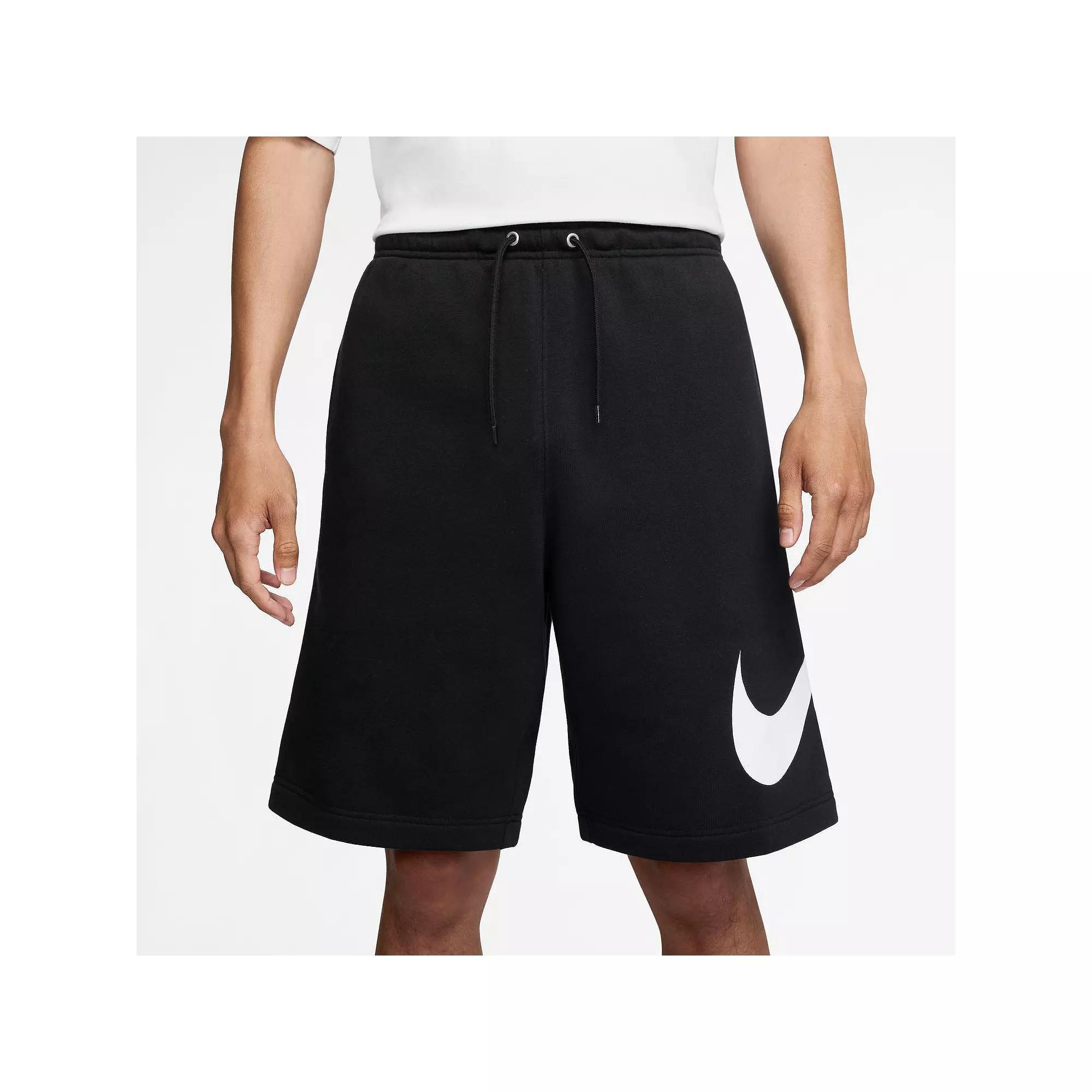 Men's Nike MNK Club Basketball Shorts, Size: XL, Black Product Image