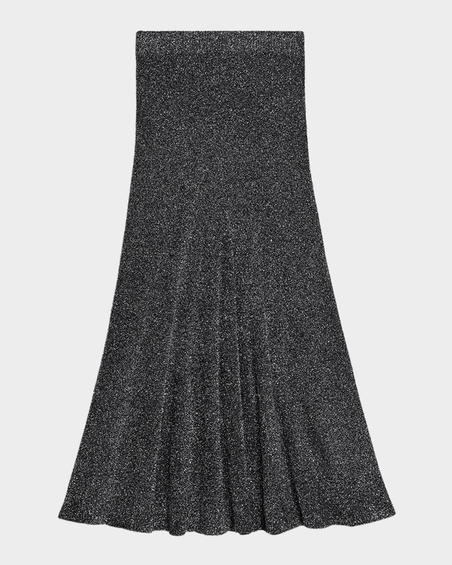 Sparkly Lurex Maxi Skirt Product Image