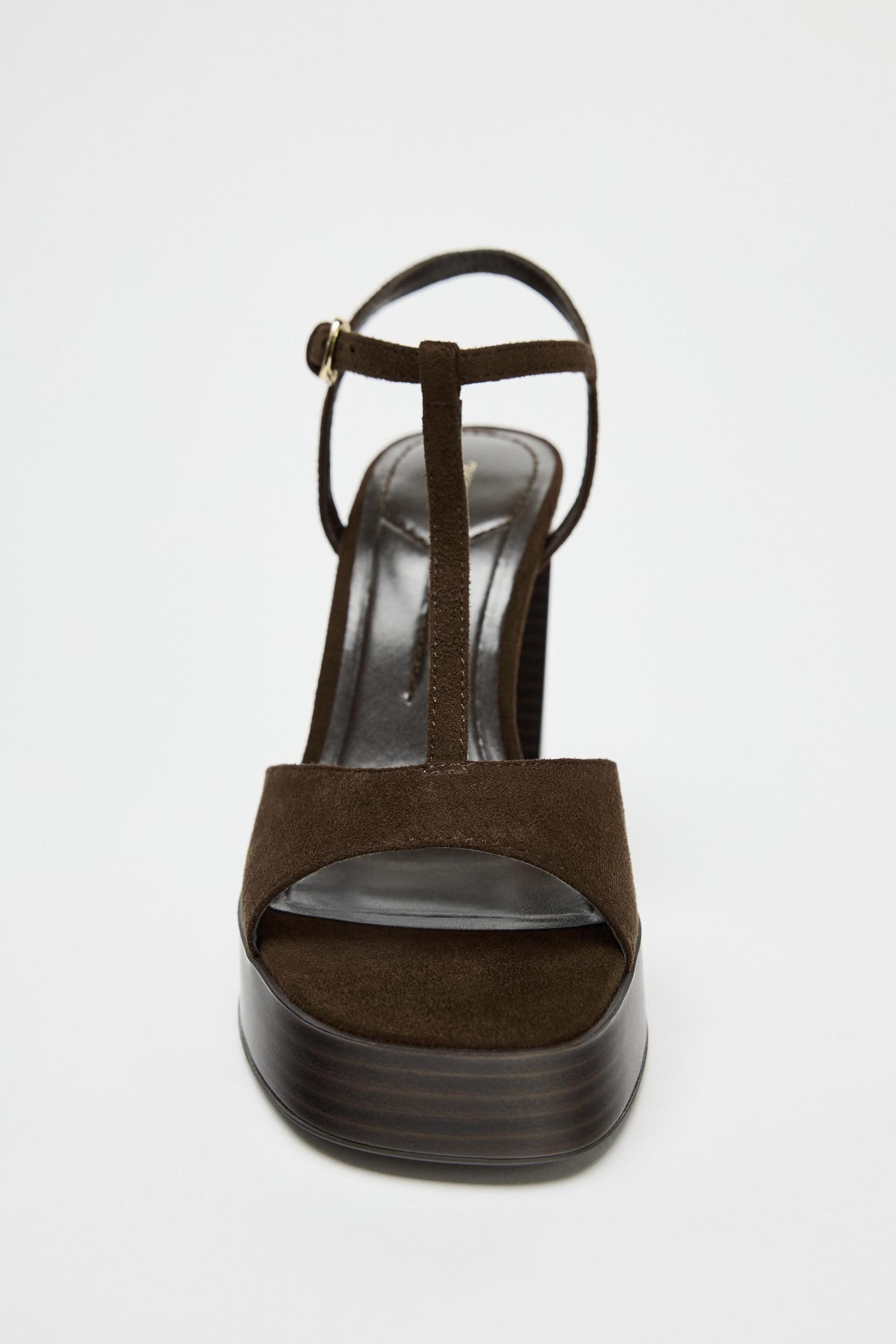 STRAPPY HEELED SANDALS Product Image