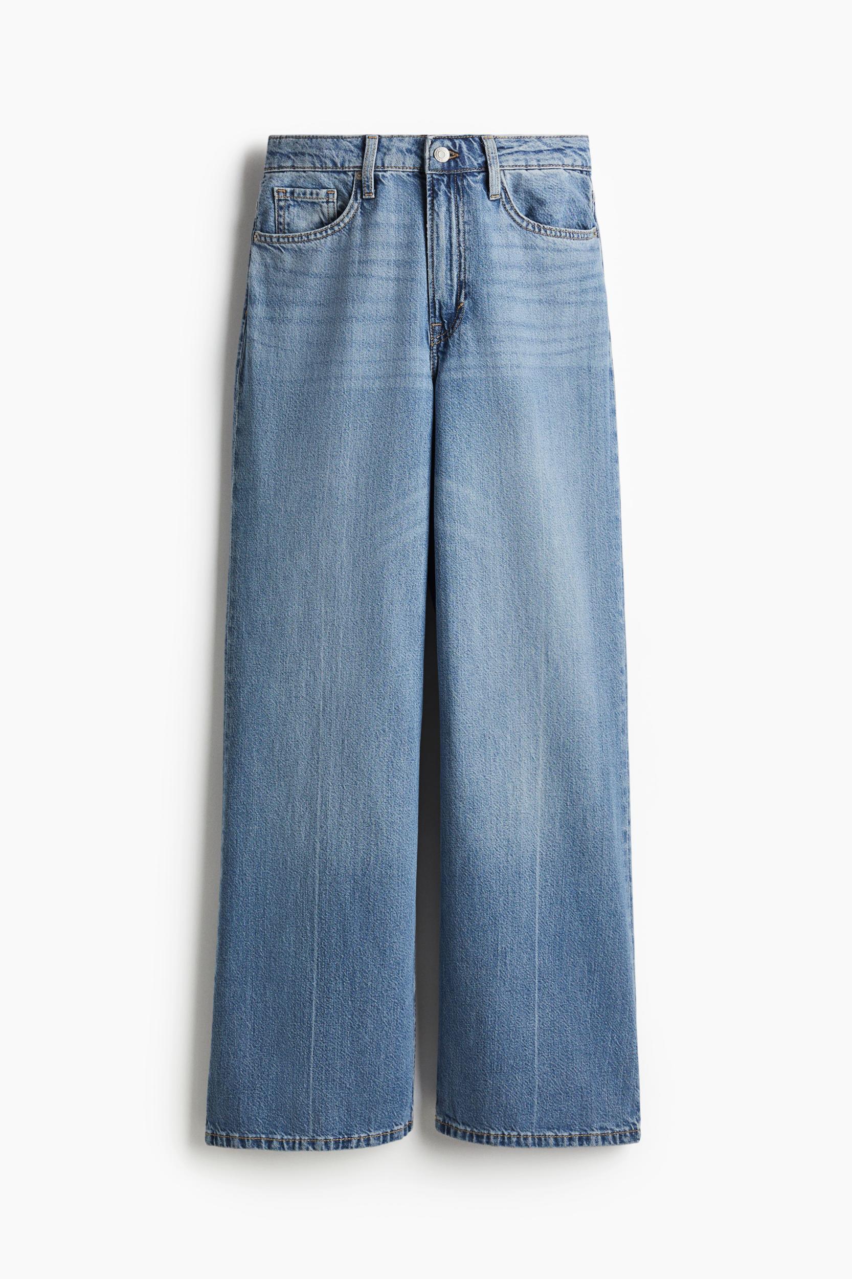 Curvy Fit Feather Soft Wide Ultra High Jeans Product Image