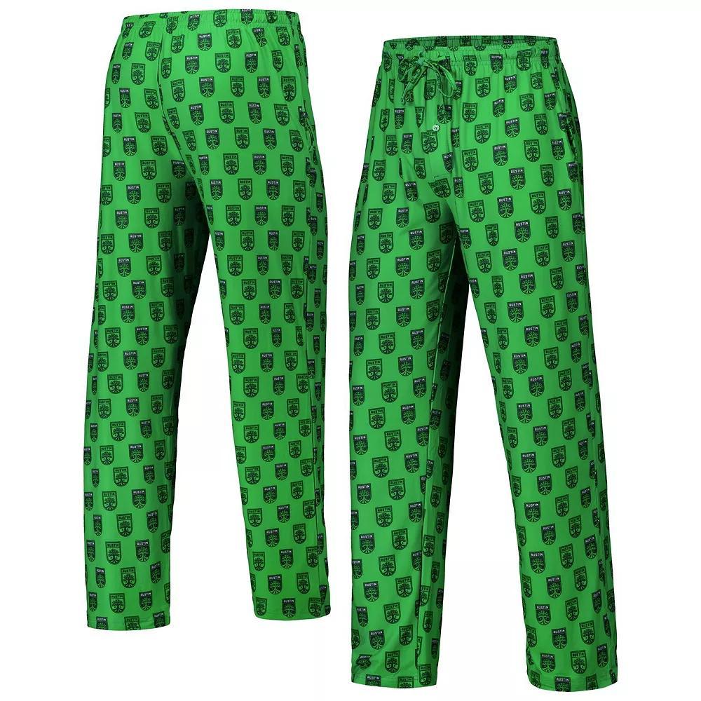 Men's Concepts Sport Kelly Green Austin FC Record Sleep Pants, Size: Medium, Afc Green Product Image
