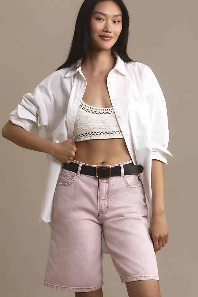 Pilcro Classic Bermuda Denim Shorts Product Image