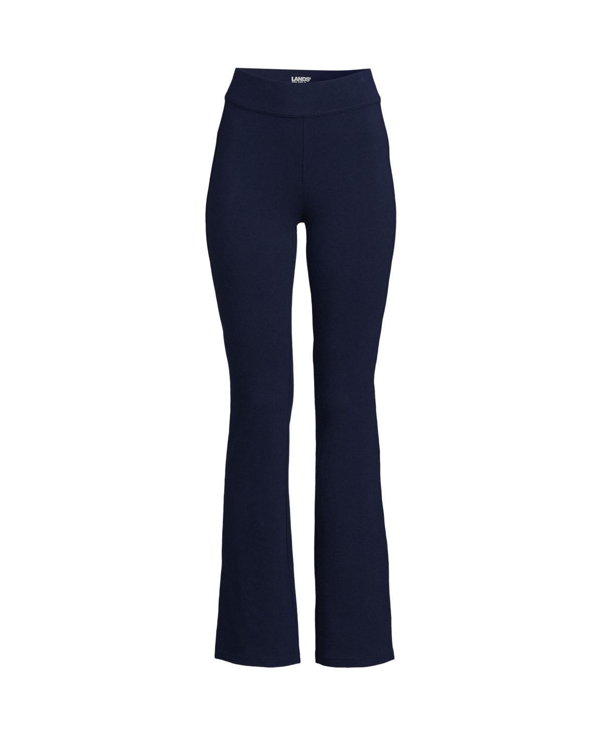 Women's Lands' End Starfish High Rise Flare Yoga Pants, Size: XL, Deep  Blue Product Image