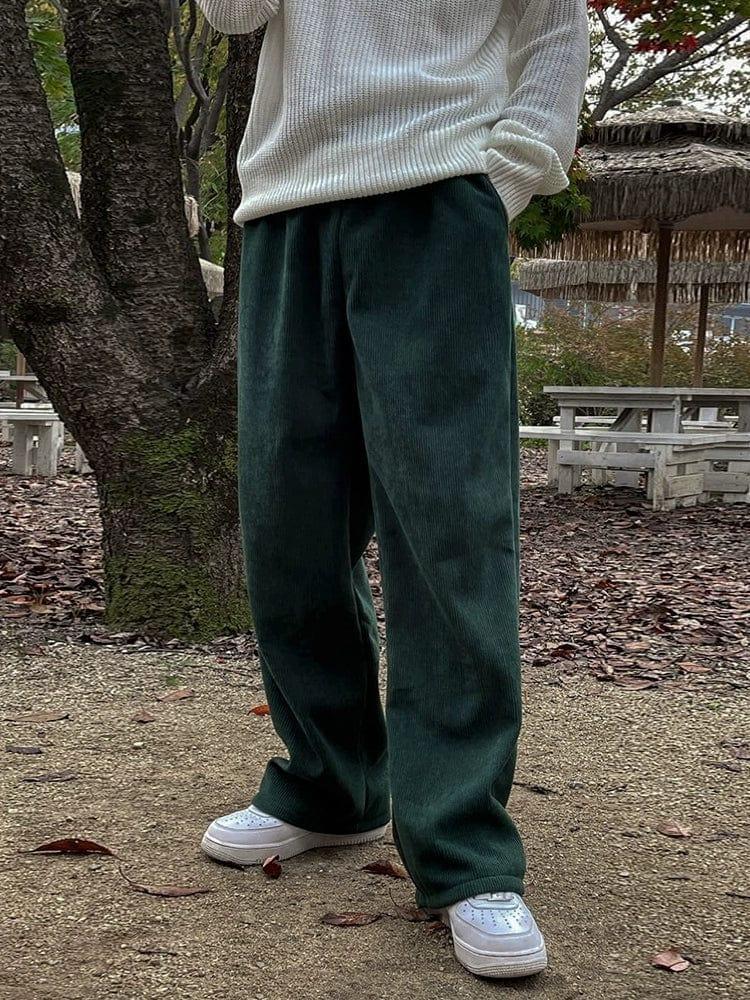 RT No. 11970 CORDUROY STRAIGHT PANTS Product Image