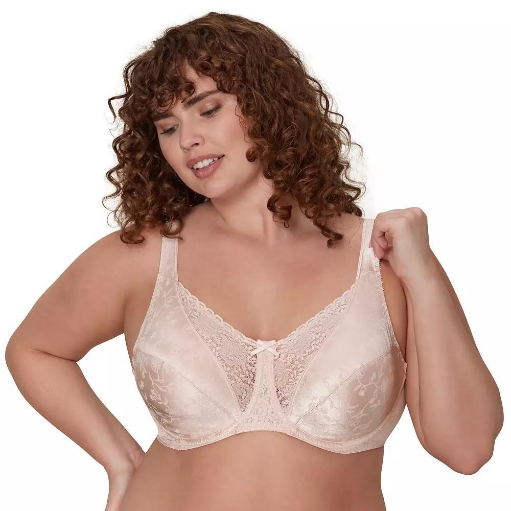 Playtex Secrets Lifts & Supports Full Figure Unlined Underwire Bra 4422, Womens Product Image