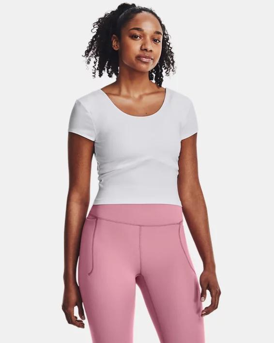 Women's UA Meridian Fitted Short Sleeve Product Image