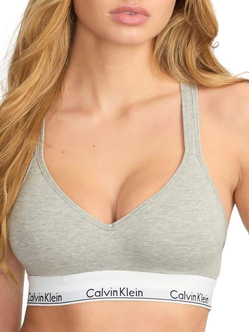 Calvin Klein Modern Cotton Padded Bralette QF1654, Women's, Size: Large, Black Product Image