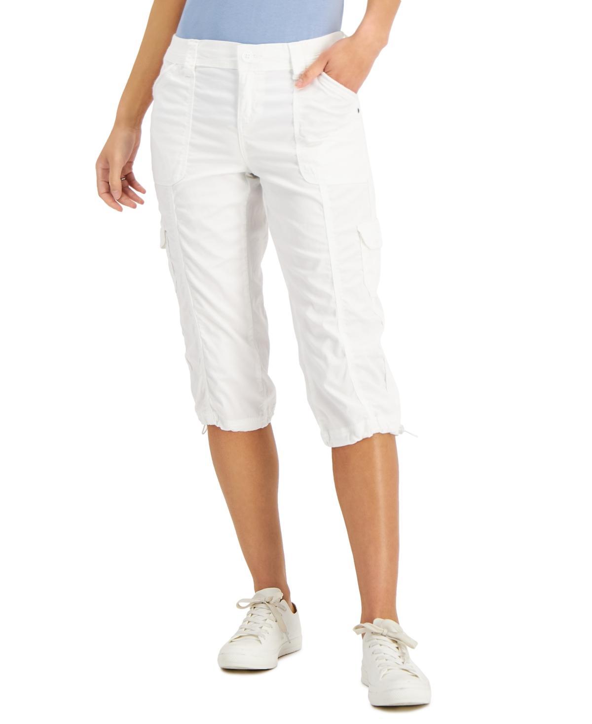 Style & Co Womens Cargo Capri Pants, Created for Macys Product Image